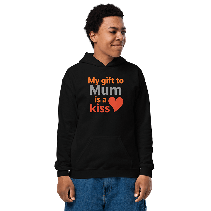 Mum's Kiss Youth Hoodie product image (1)