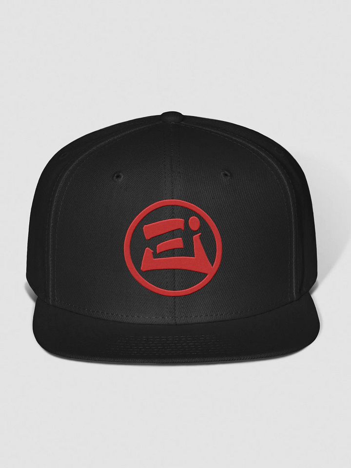 Red (Niners) EJI Icon Wool Blend Snapback Cap product image (9)