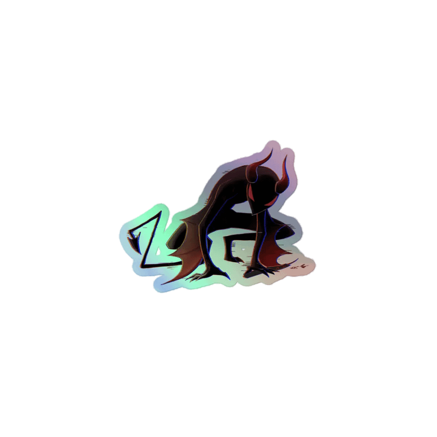 UrghBla Holographic Sticker product image (1)