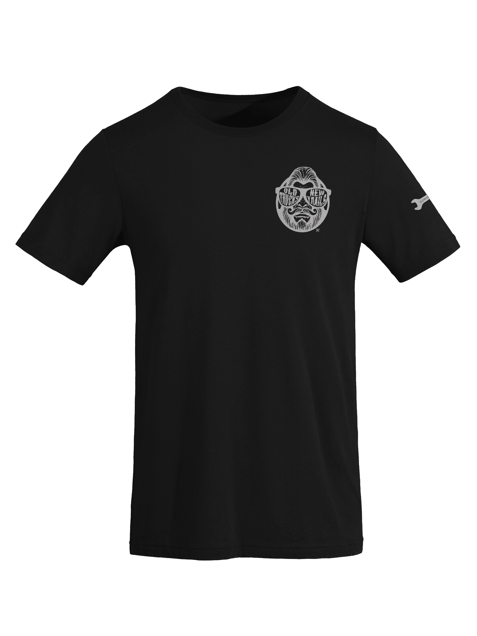 Beware of Hitchhiking Sasquatch Black T-Shirt product image (8)