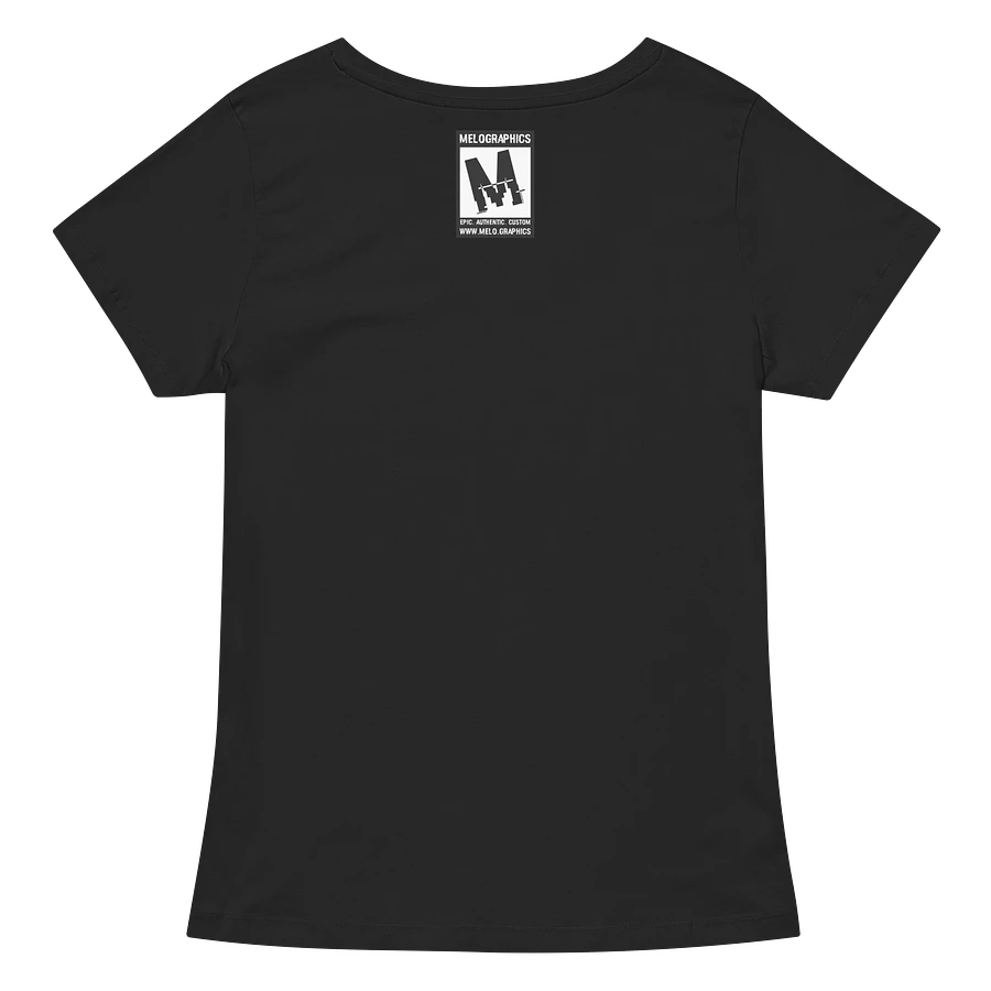 #MeloCrew Vibes: Duotone - Classic Women's V-Neck T-Shirt | #MadeByMELO product image (5)