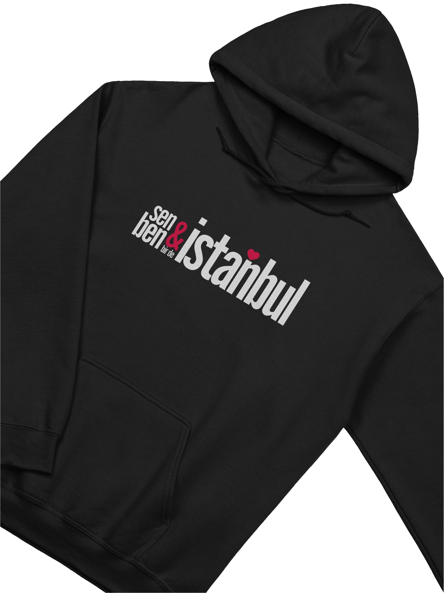 Bir Sevgi, Bir Aşk ve Sen & Ben Bir de İstanbul | Gildan Classic Hoodie | Kapüşonlu Konforu product image (2)