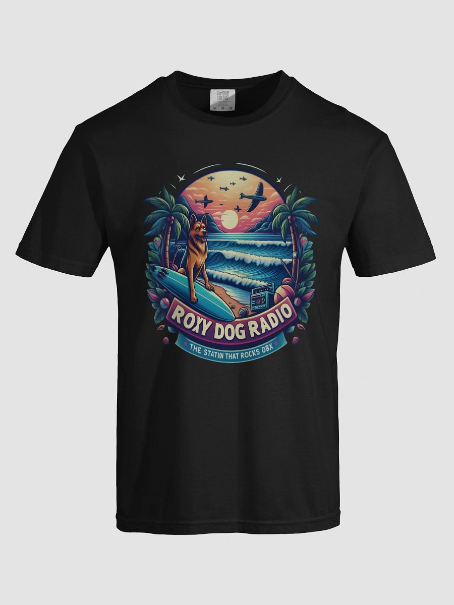 Roxy Dog Radio Rocks OBX Surf Dog T-Shirt product image (54)