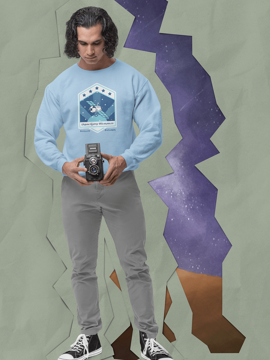 Stellar Satellite Crewneck Sweatshirt product image (49)