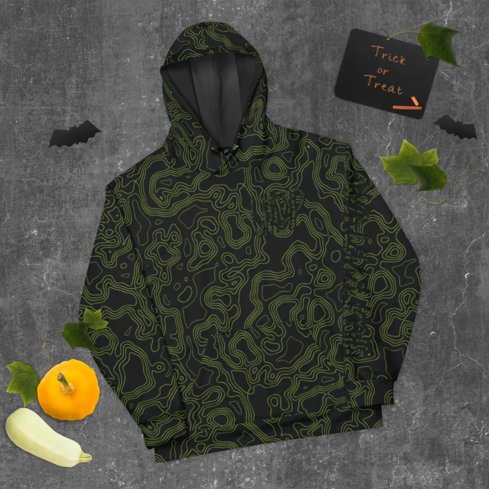 All-Over Print Hoodie - UTMP Topo Stealth Chest / Arm product image (9)
