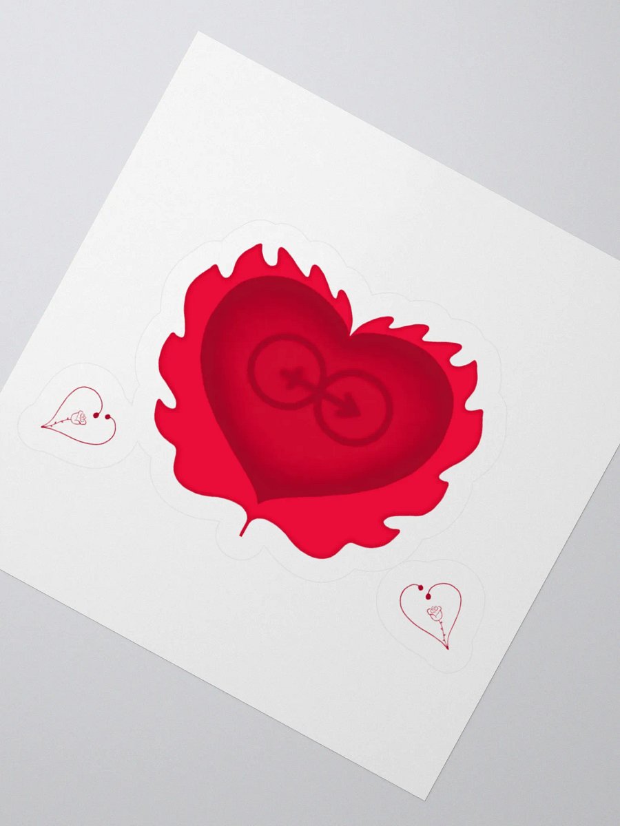 Eternal Love Kiss Cut Stickers product image (7)