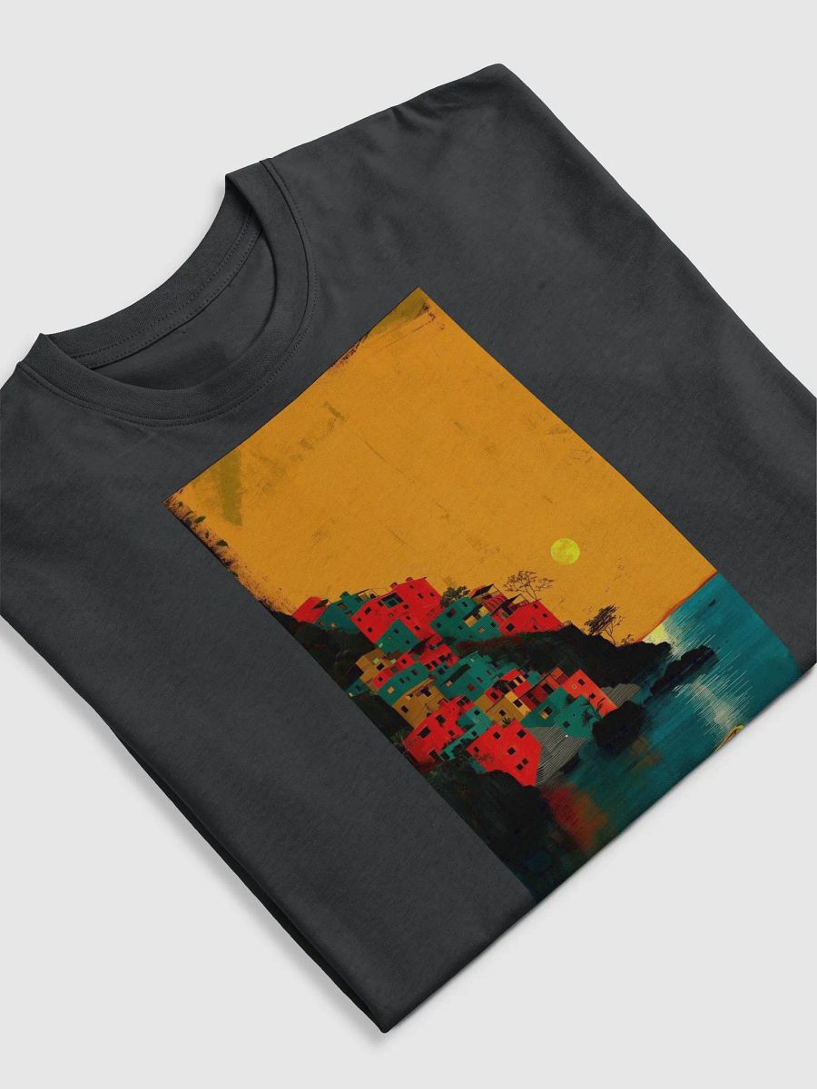 Coastal Village Sunset Men's Tee product image (5)