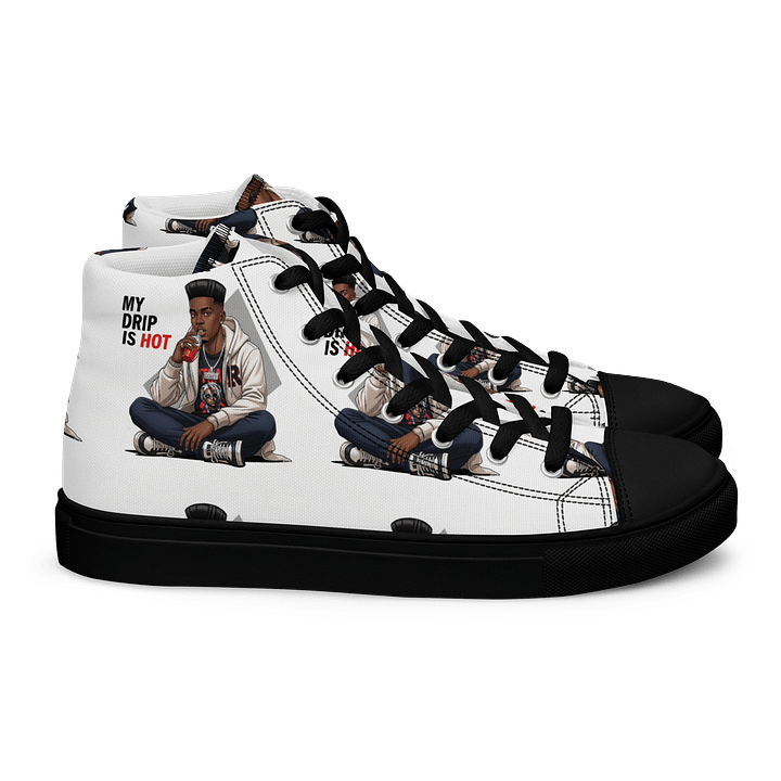 My DripIs Hot Men's High Top Canvas Shoes product image (2)