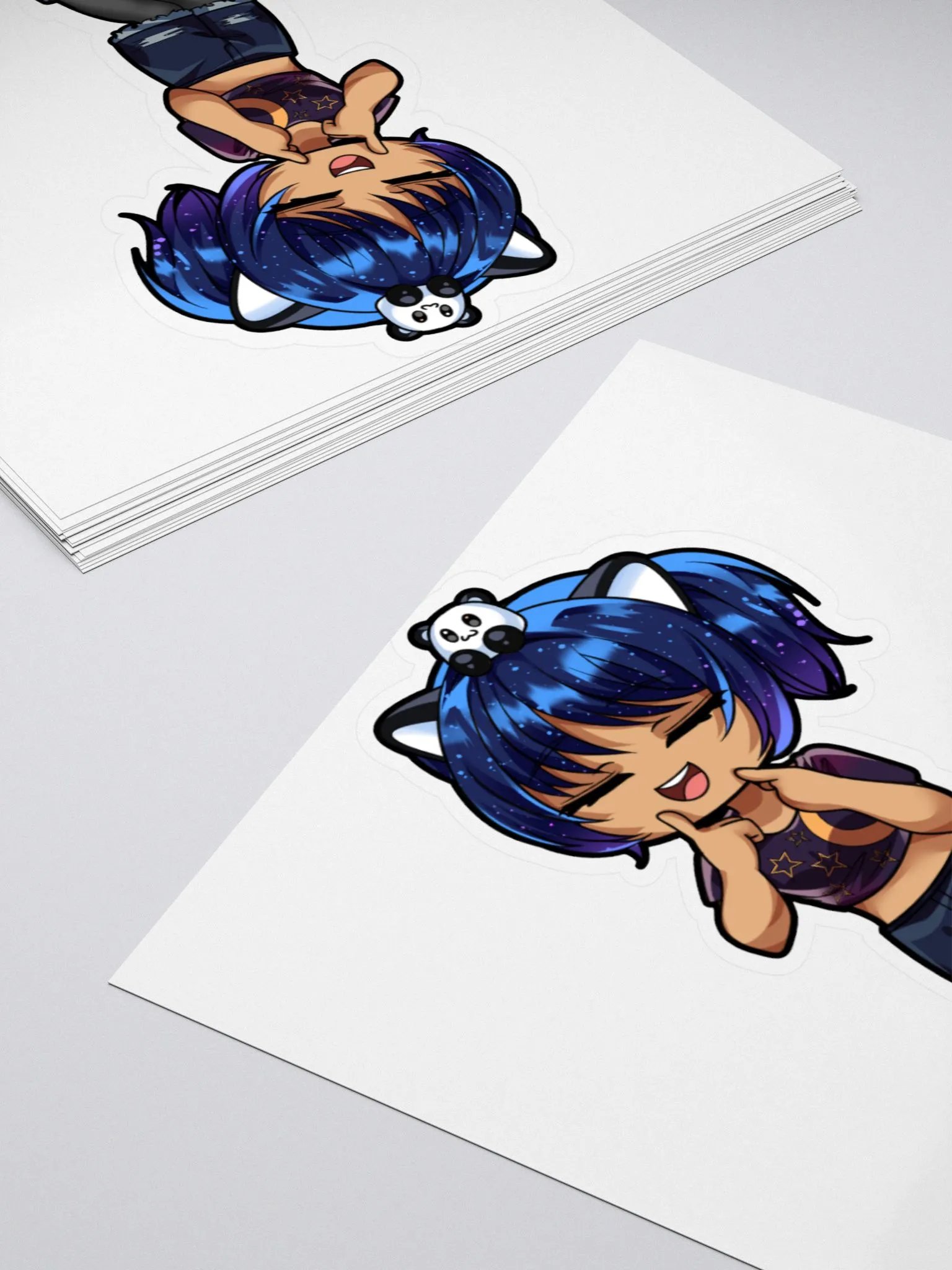 Chibified AliePanda Stickers product image (12)