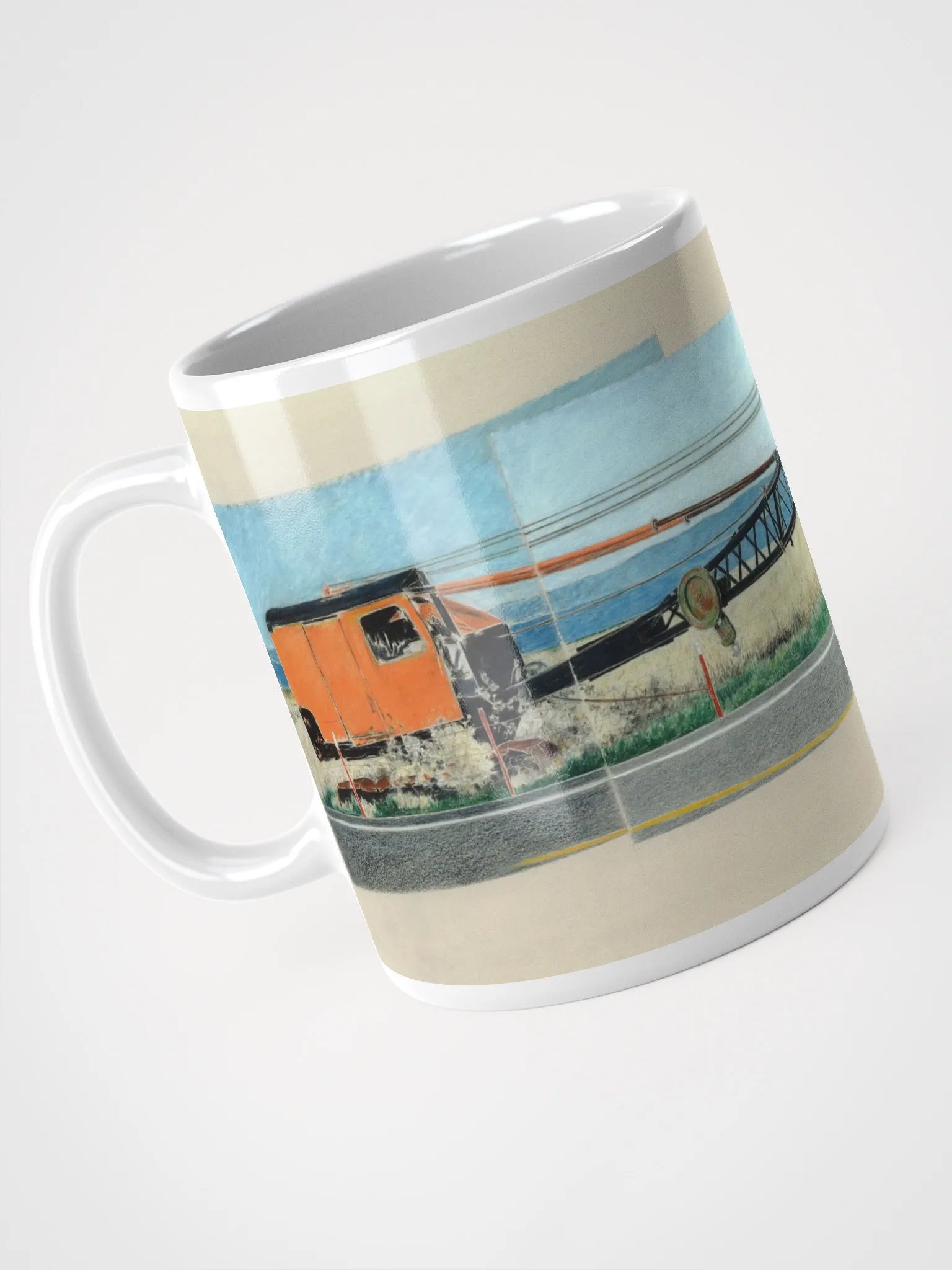 Dredge, Gooselake White Glossy Mug product image (3)