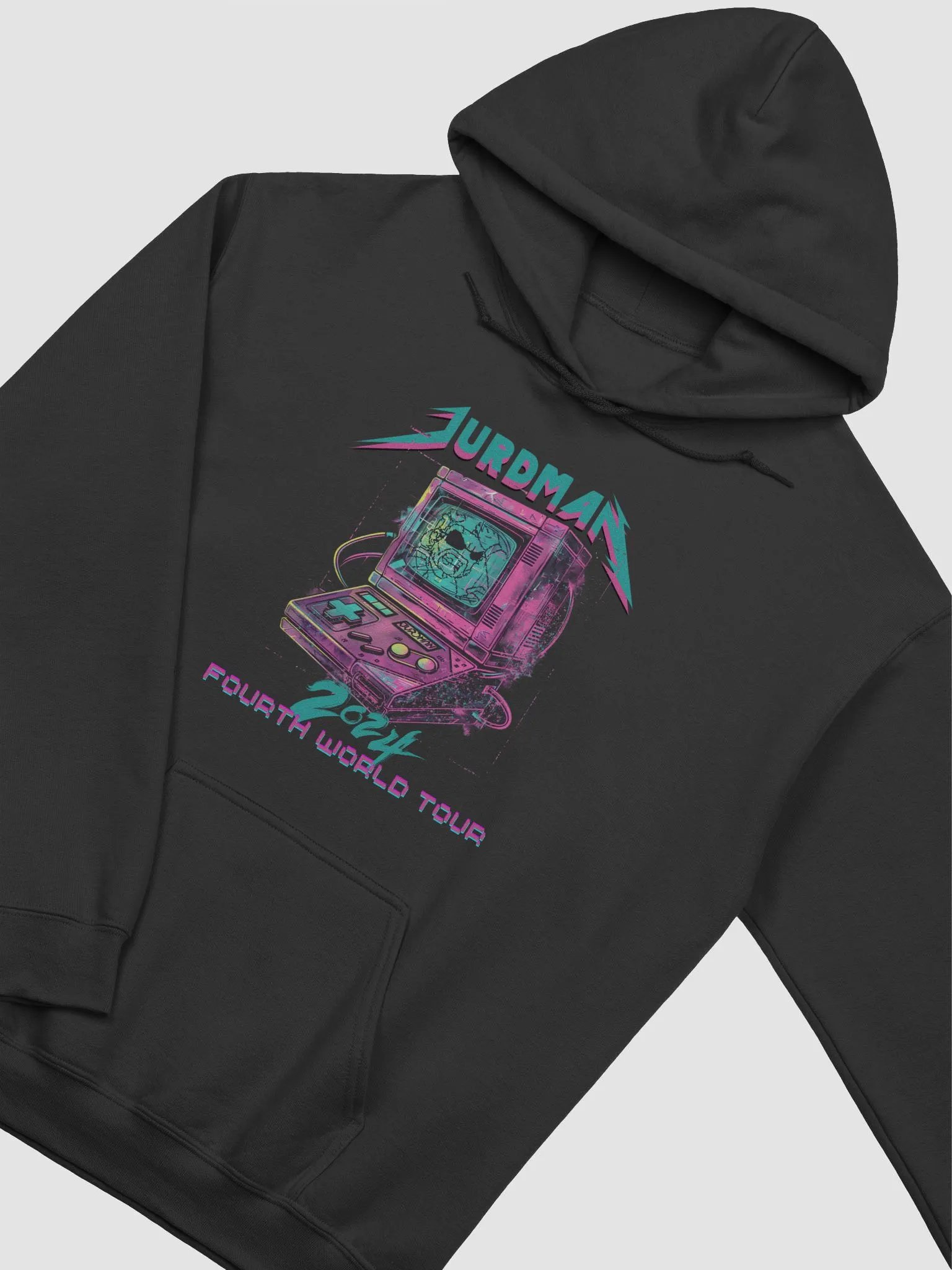 Jurdman Fourth World Tour Hoodie | FRONT AND BACK PRINTED ONLY | LIMITED EDITION product image (1)