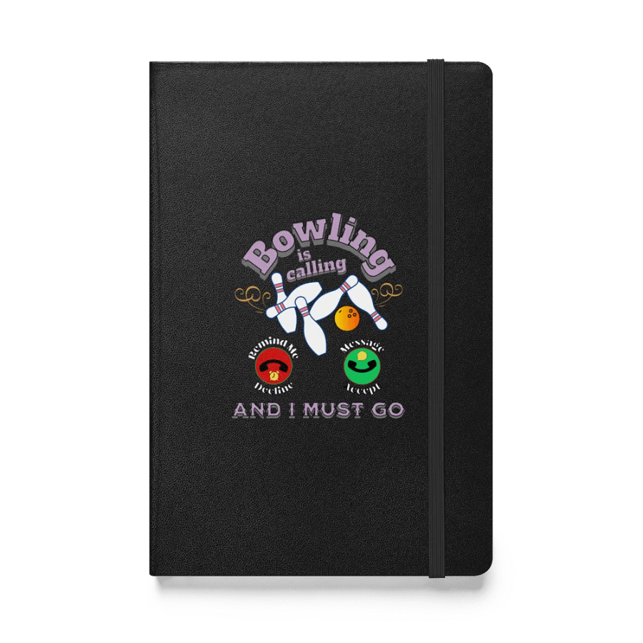 Bowling is Calling Hardcover Journal product image (1)
