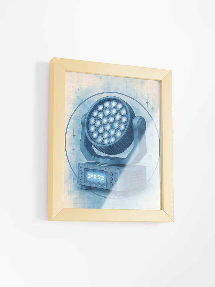 Theatrically Jerry: "Schematics" Moving Head Wash Fine Art product image (9)