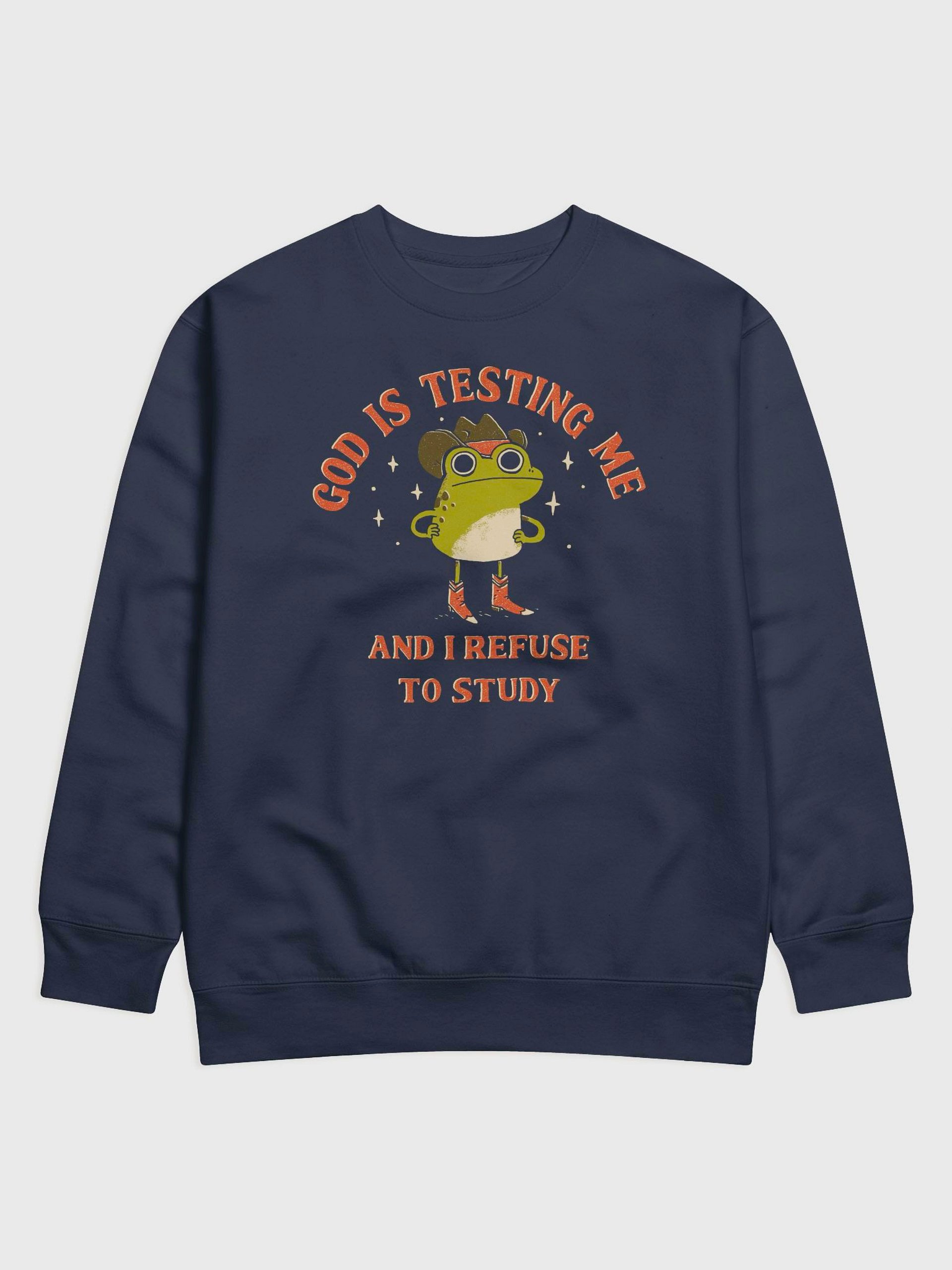 God Is Testing Me Crew (BB x CH) product image (1)