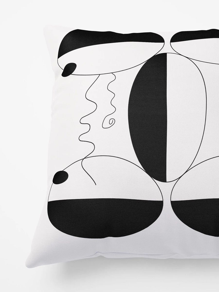 Geometric Black and White Pillows – Modern Decorative Throw Pillows for Sofa – Stylish Black White Couch Cushions product image (9)