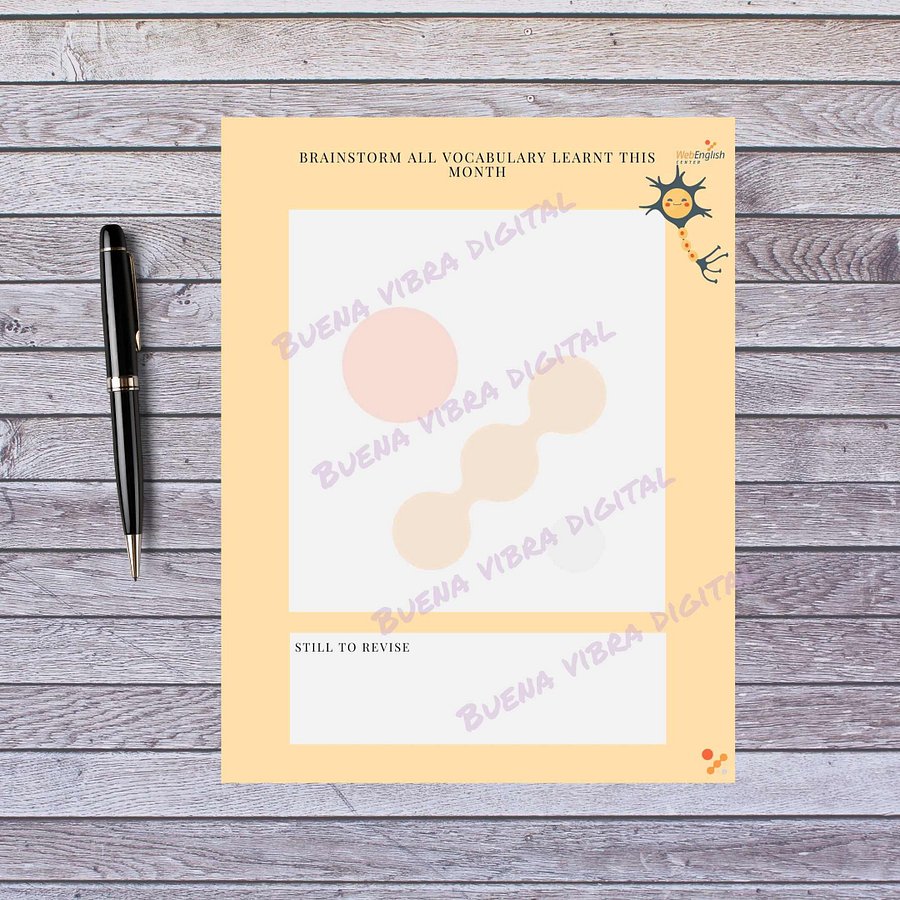 Organizador para tus clases de inglés o español con hipervínculos product image (5)
