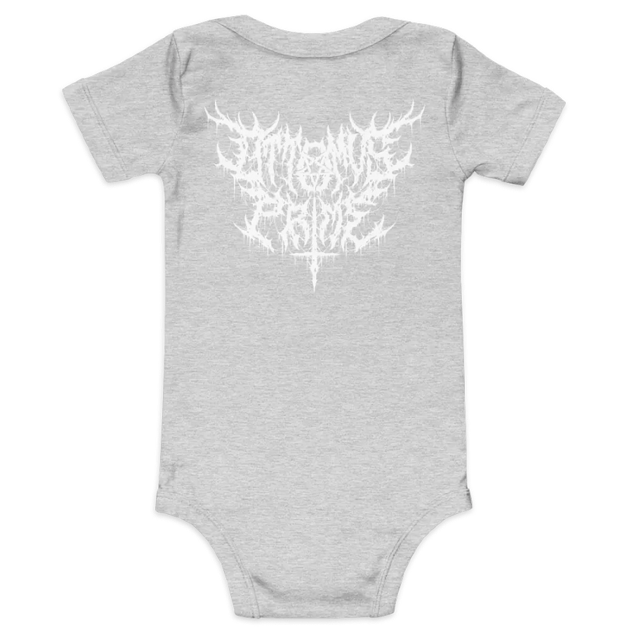 Toddler Onesie - Metal Logo (White) product image (64)