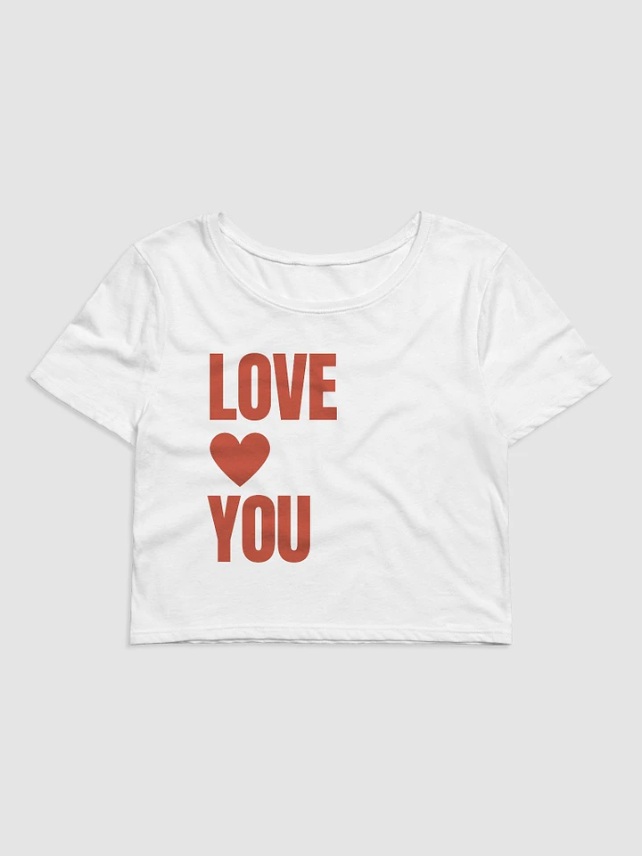 Love You Red Crop product image (1)