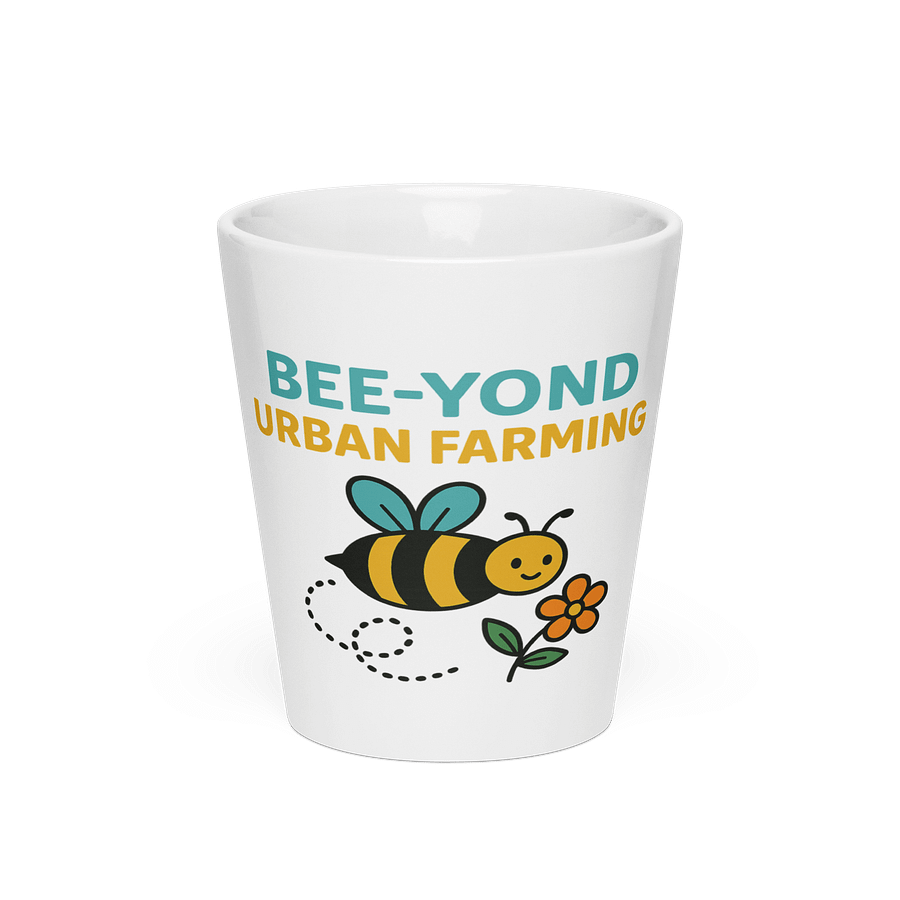 BEE-YOND URBAN FARMING Latte Mug product image (3)