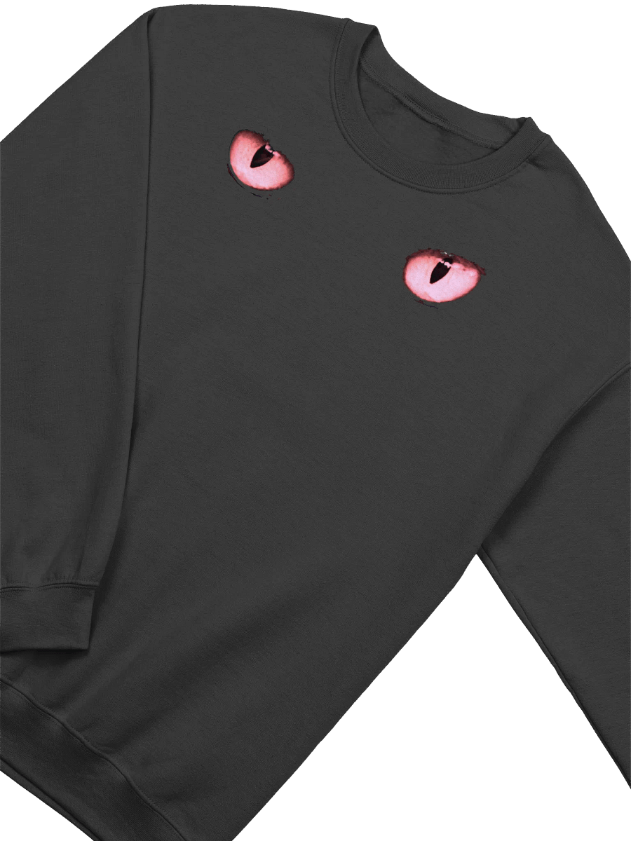 CAT EYES RED SWEATSHIRT product image (3)