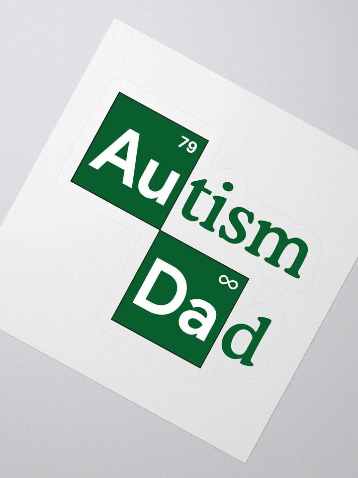 Autism Dad Heisenberg Sticker product image (4)