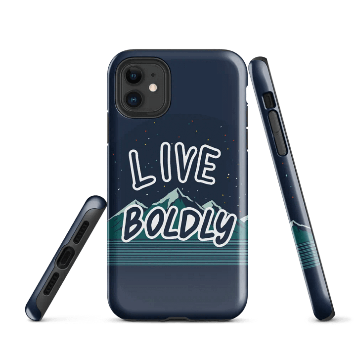 Live Boldly iPhone® Tough Case product image (1)