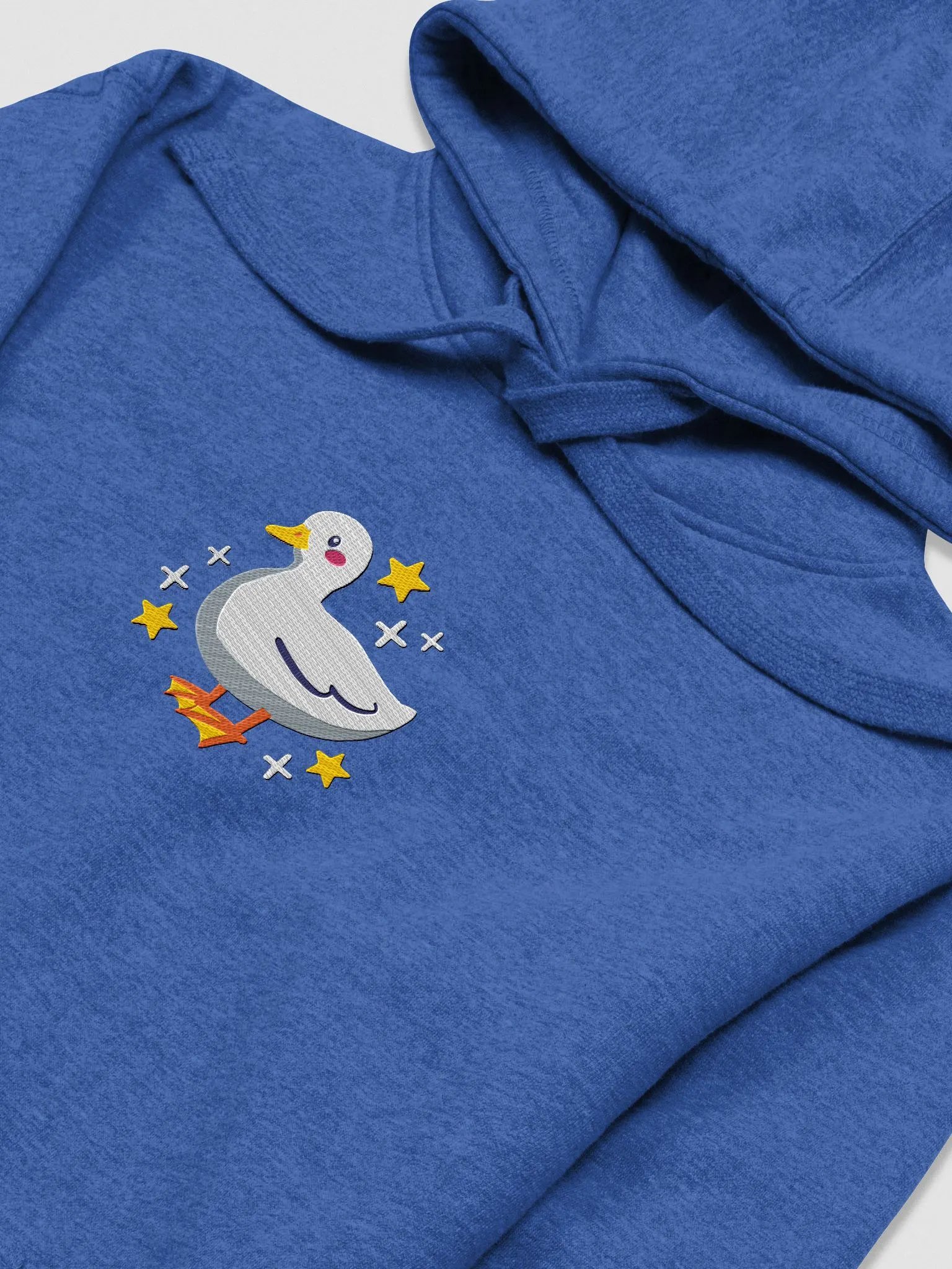 Cute Duck Embroidered Unisex Hoodie product image (8)