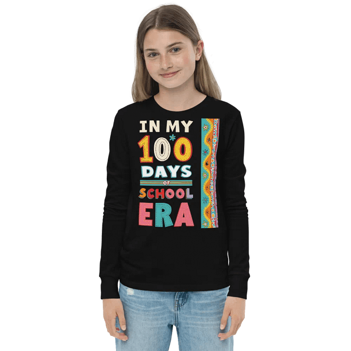 In My 100 Days of School ERA Long Sleeve Tee product image (7)