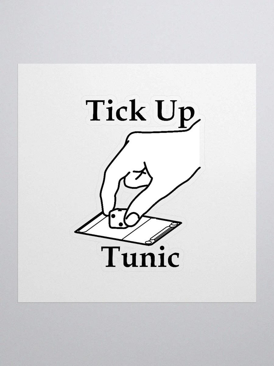 Tick Up Tunic Sticker product image (1)