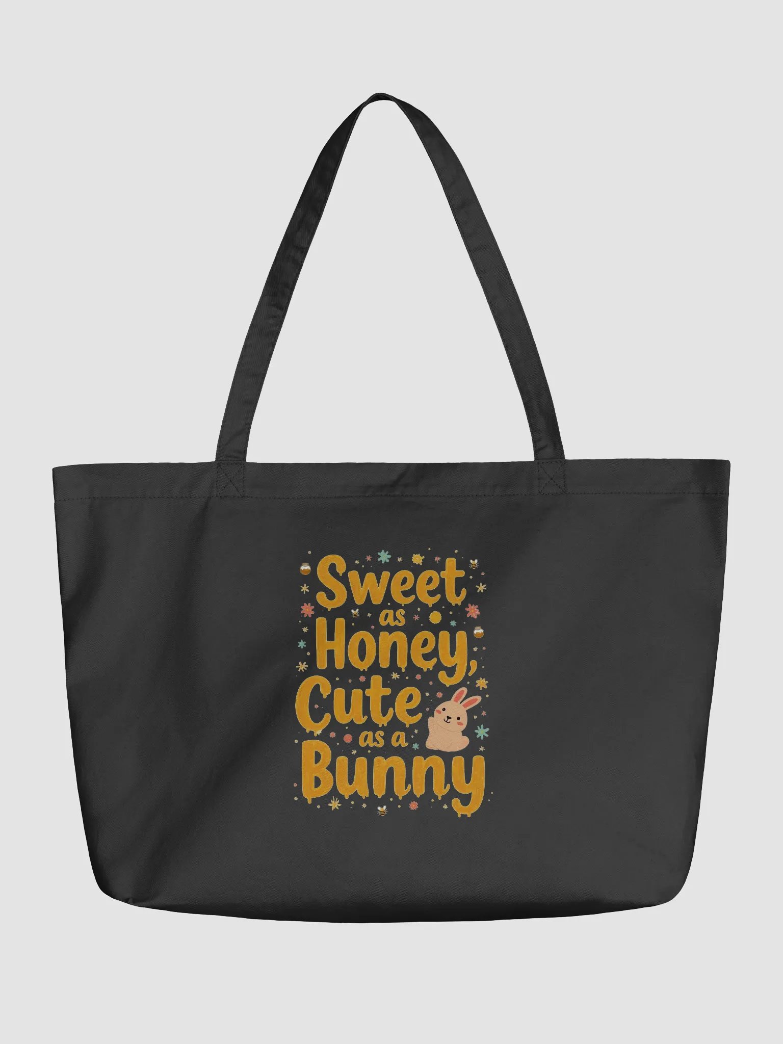 Sweet as Honey, Cute as a Bunny Eco Tote product image (1)