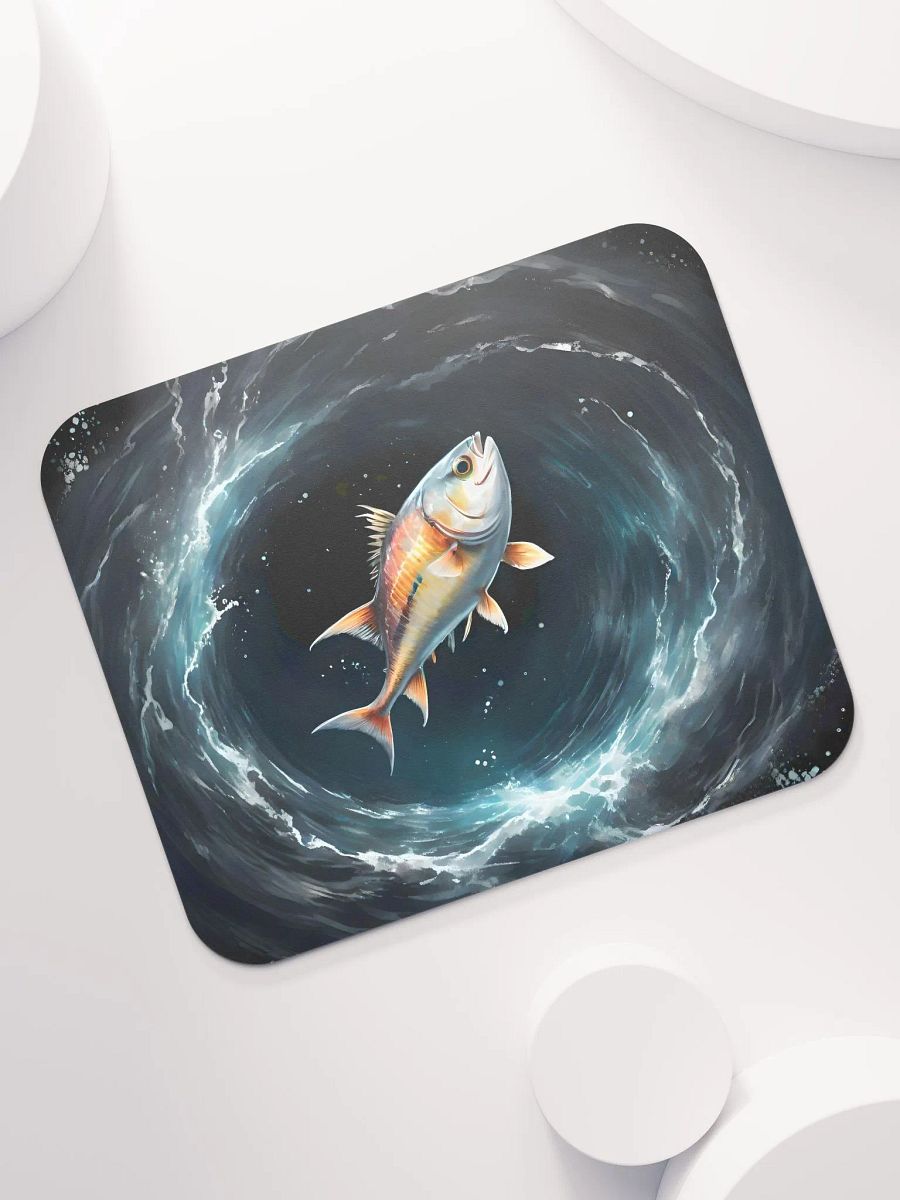 Fish Out Of Black Hole Mouse Pad product image (7)