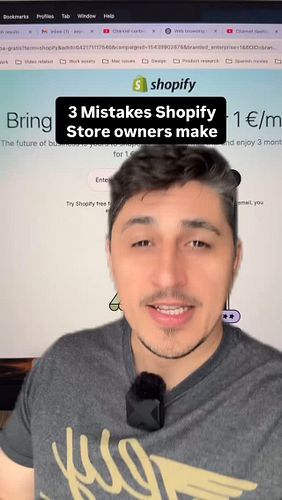 ❌ Struggling to make sales on Shopify? These 3 mistakes could be killing your store! 🚨 Slow themes, weak product descriptions...