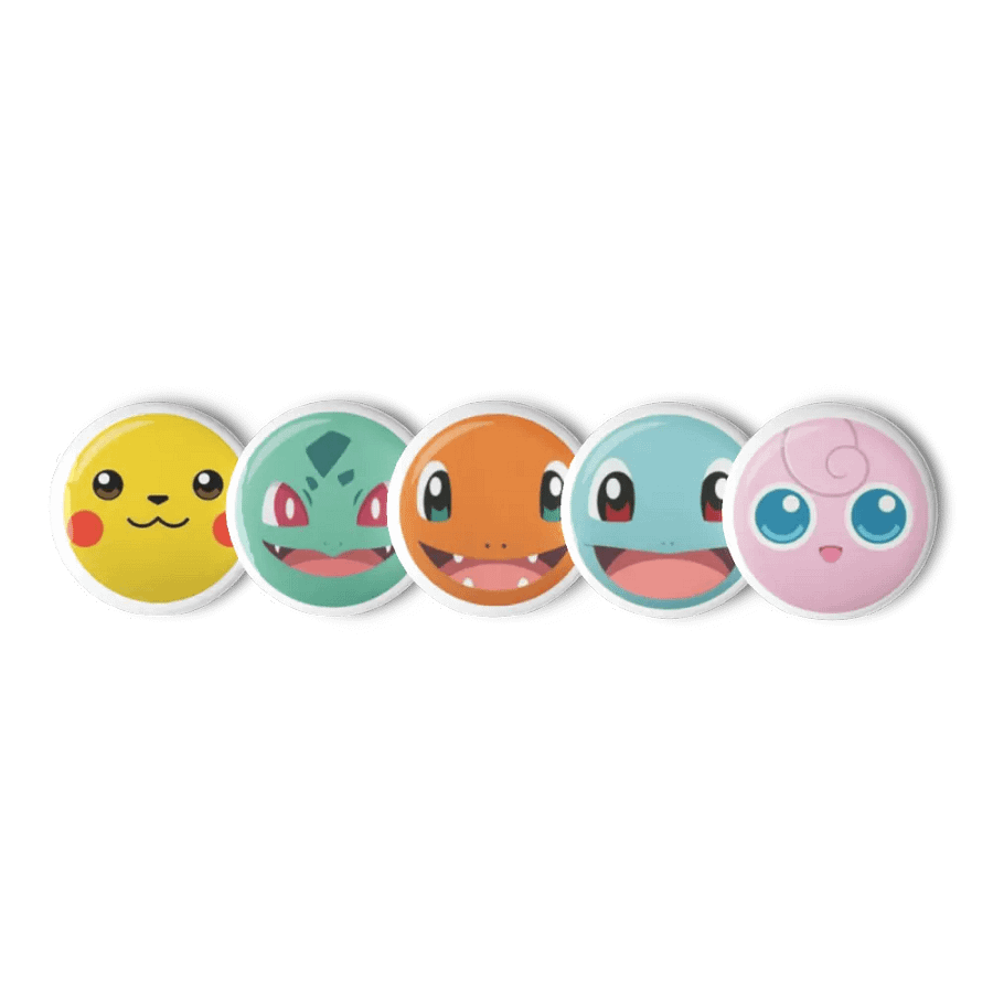 Pokemon Button Pins (5) product image (4)