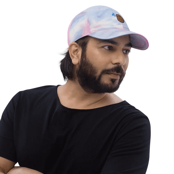 Embroidered Singing Potato Tie-Dye Hat product image (35)