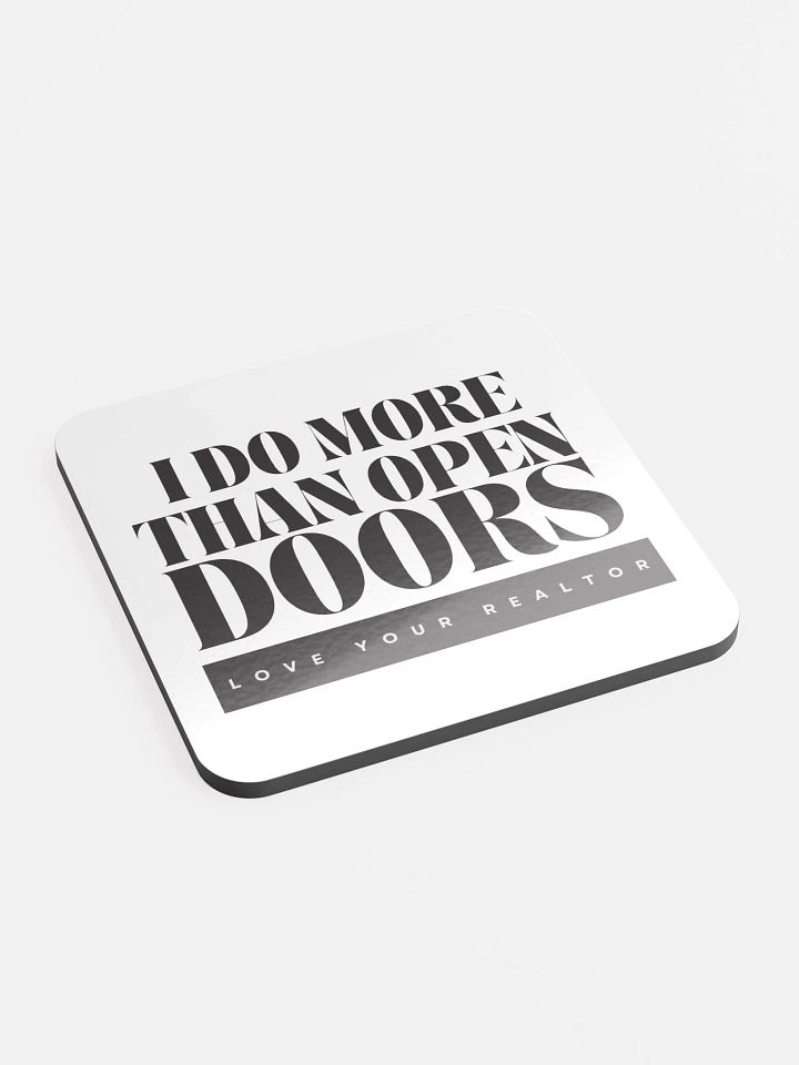 I DO MORE - Cork Coaster product image (2)