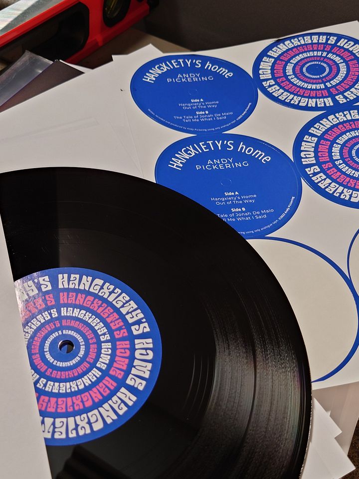 Hangxiety's Home Vinyl EP {10 Inch 45rpm} product image (2)