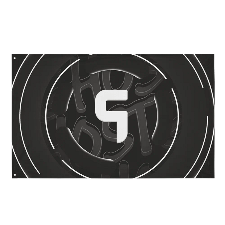 Ghost Gaming Logo Flag product image (1)