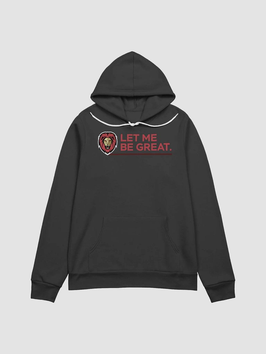 Let me be great hoodie red product image (1)