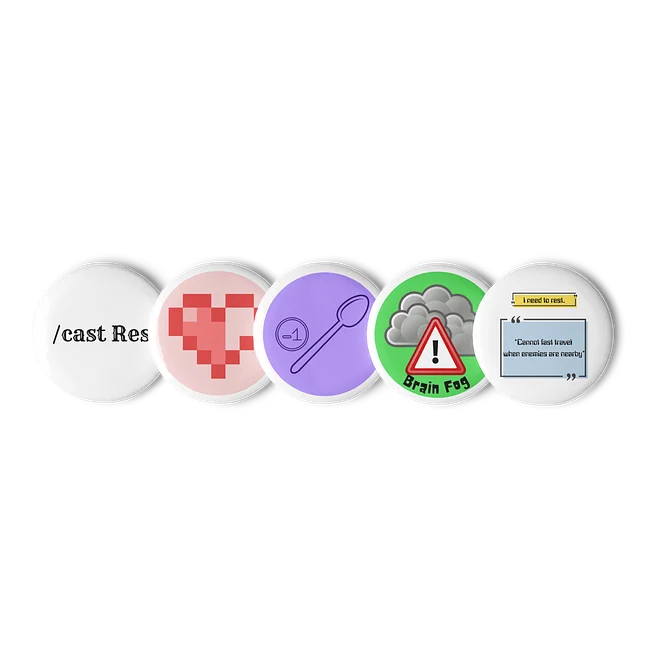 The Comfort Command Center Pin Set