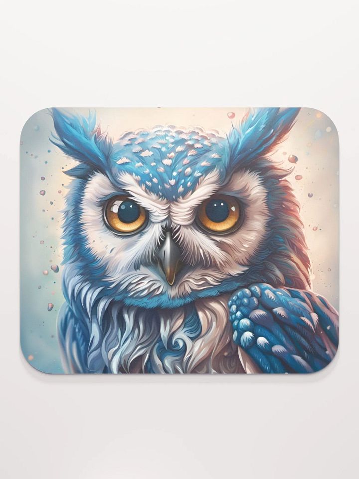 Blue Owl Mouse Pad product image (2)