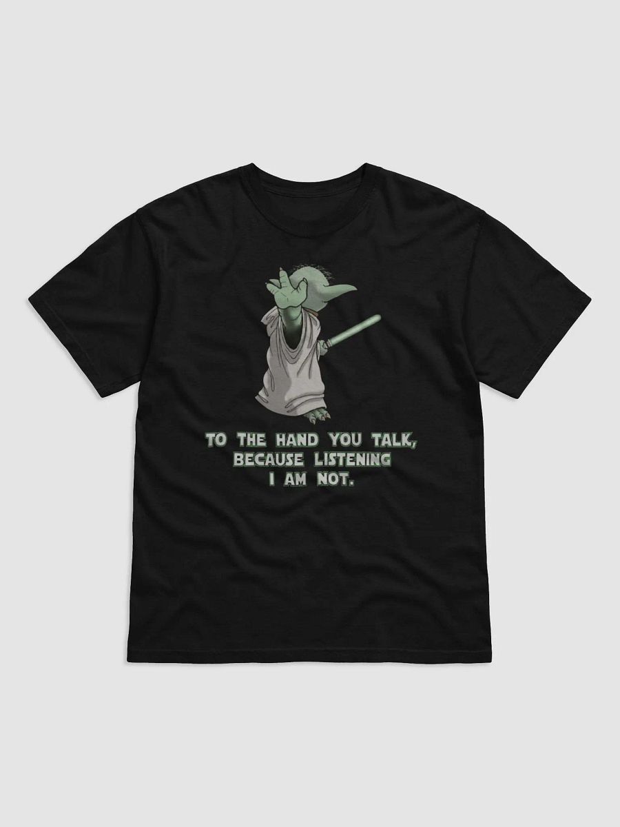 Yoda Talk Top The Hand Tshirt product image (10)