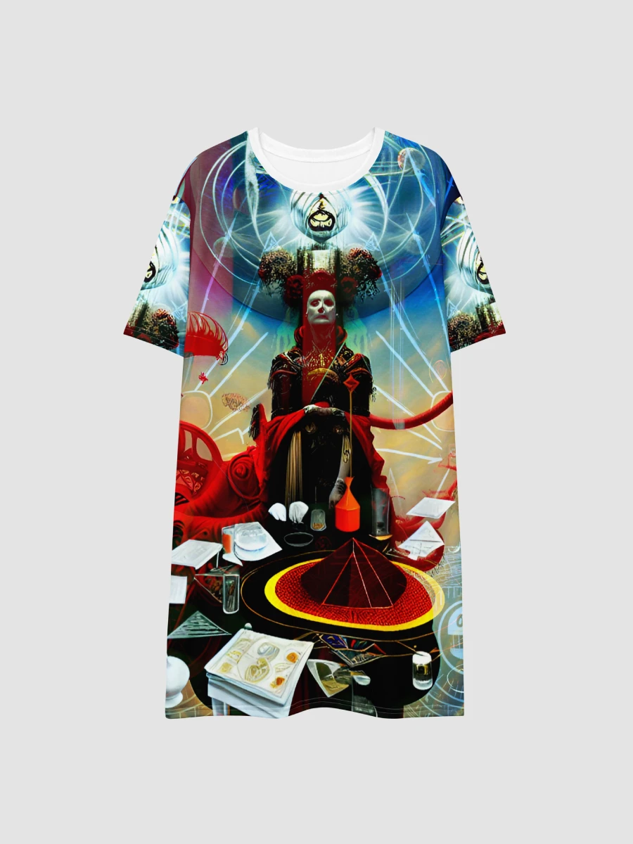 THE LONELY ALCHEMIST // ALL-OVER PRINT T-SHIRT DRESS product image (6)