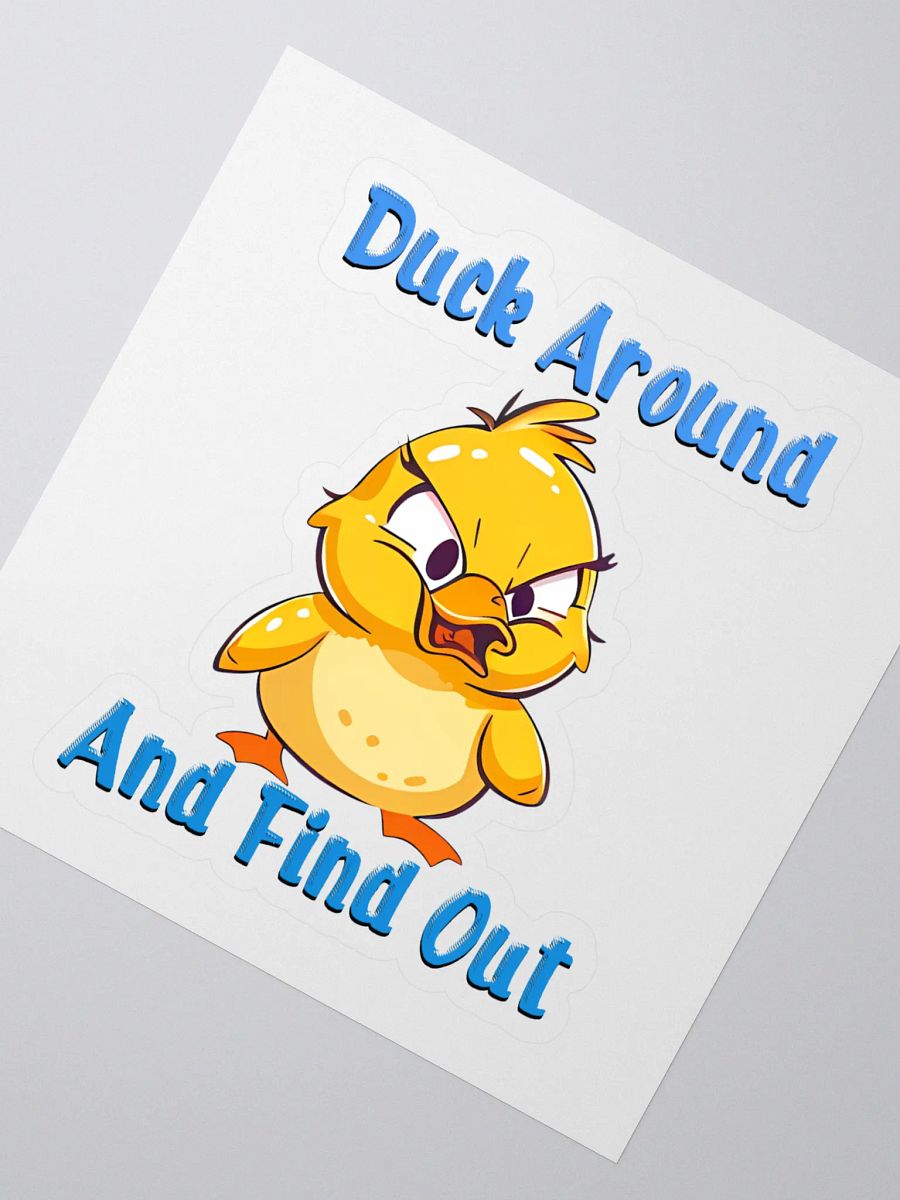 The Arcade Duck Around and Find Out Sticker product image (2)