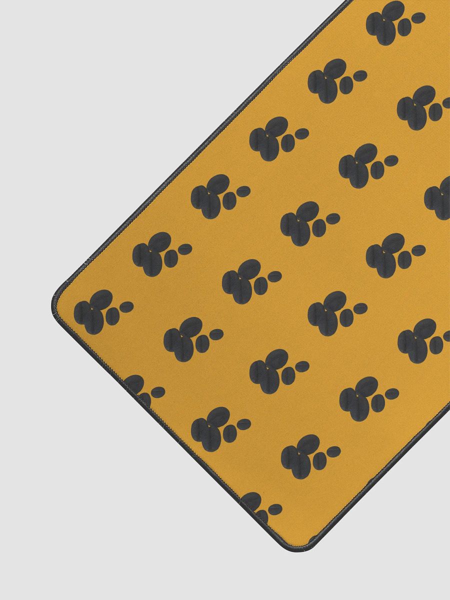 Golden Yellow Coffee Coffee Coffee! Bean Desk Mat product image (2)
