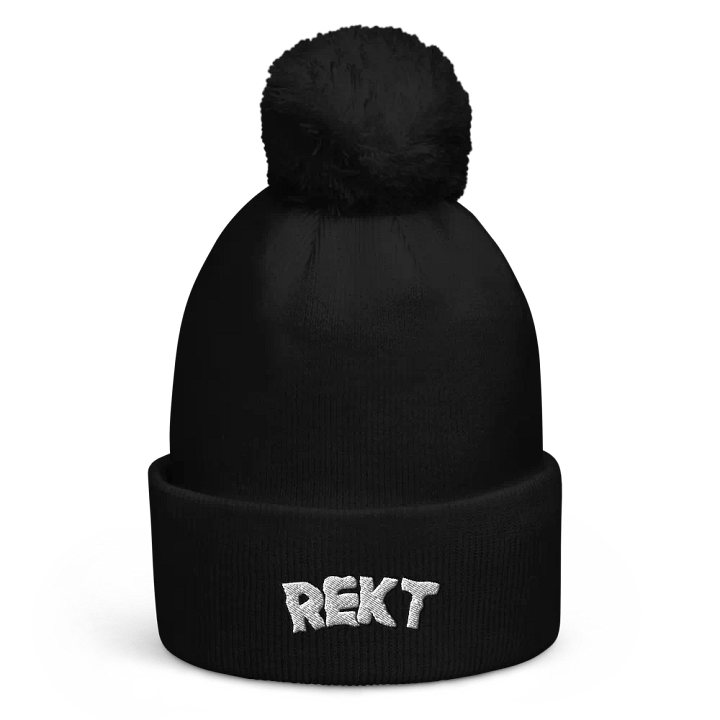 REKT POM POM BEANIE product image (1)