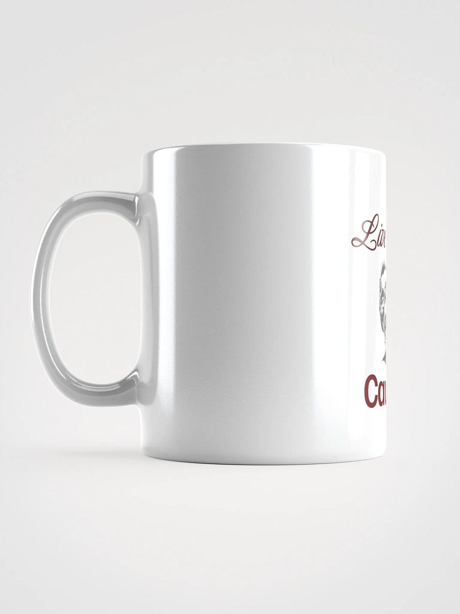 Live Laugh Cawfee White Glossy Mug product image (6)