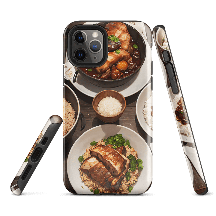Gourmet Feast iPhone Tough Case - Delicious Food Art Design product image (2)