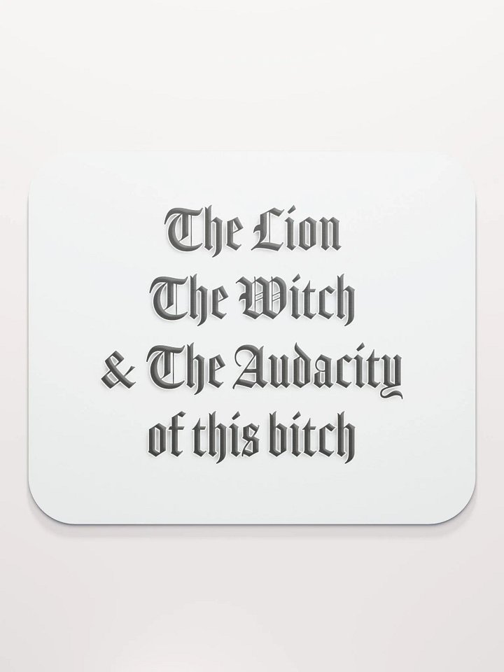 The Lion - Mouse Pad product image (1)