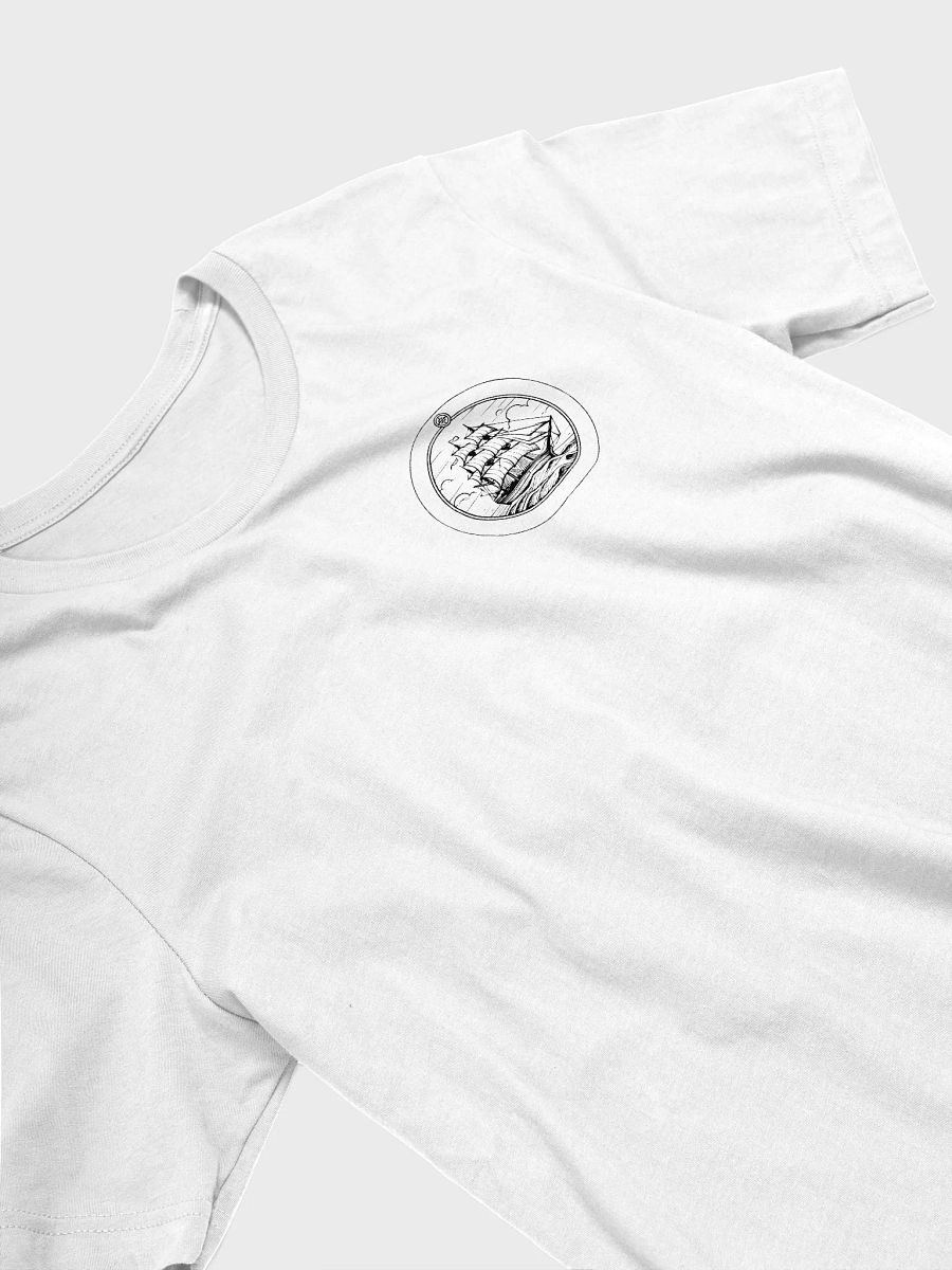Light T-shirt with black transparant logo without name product image (4)