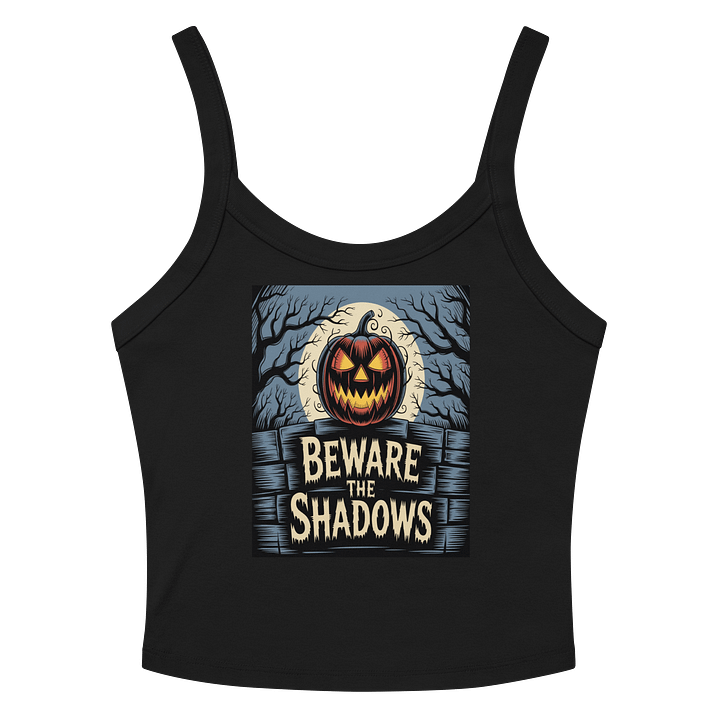 Beware the Shadows Women's Gothic Tank Top - Midnight Veil Designs product image (2)